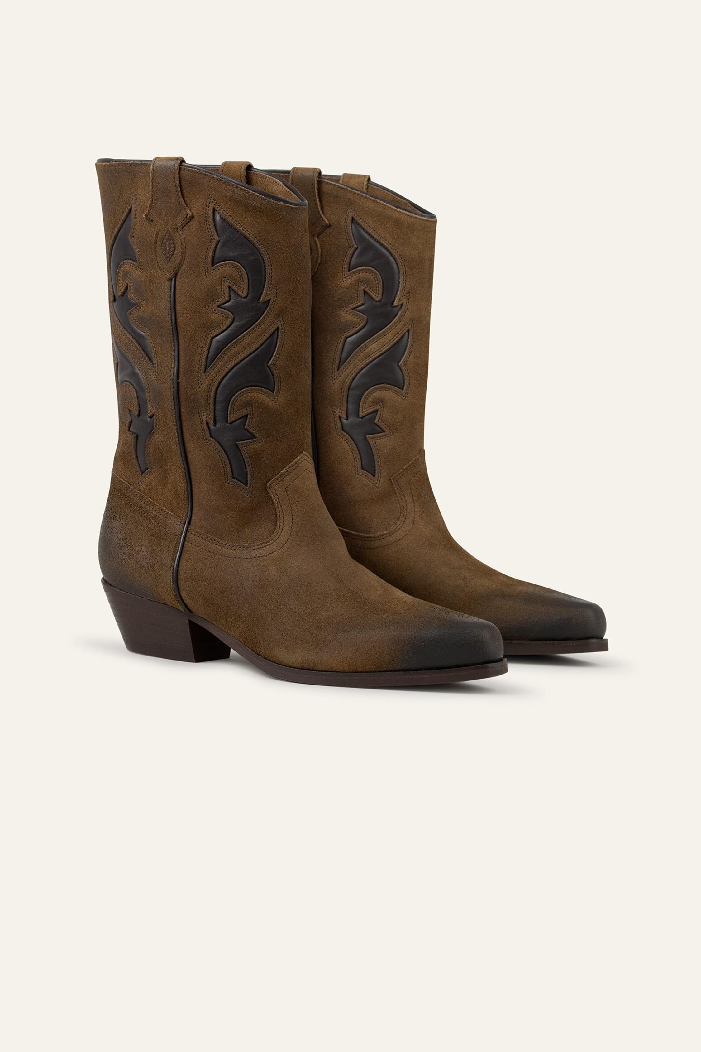 Curtis Boots Brown