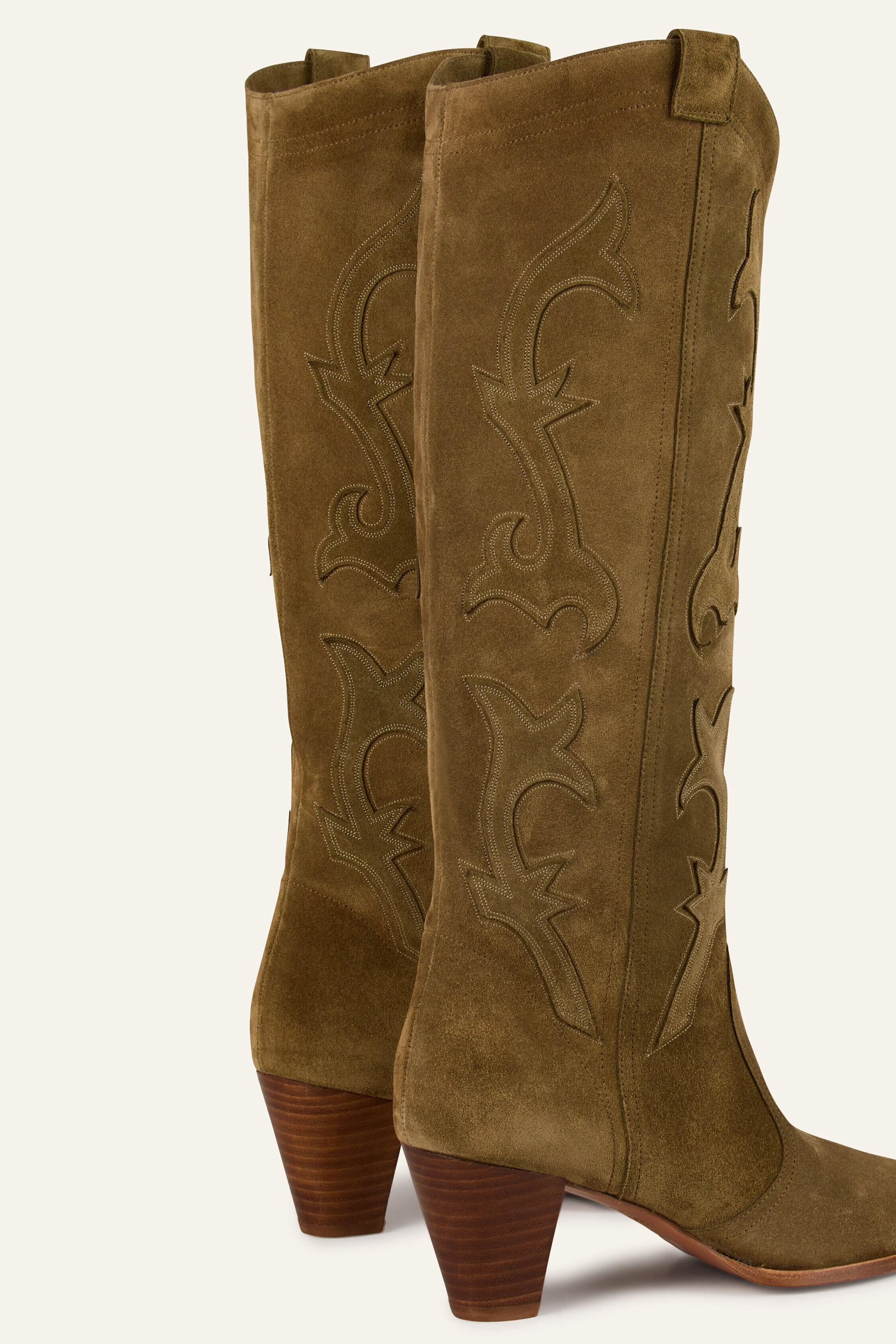 Western Style Boots Casey Green