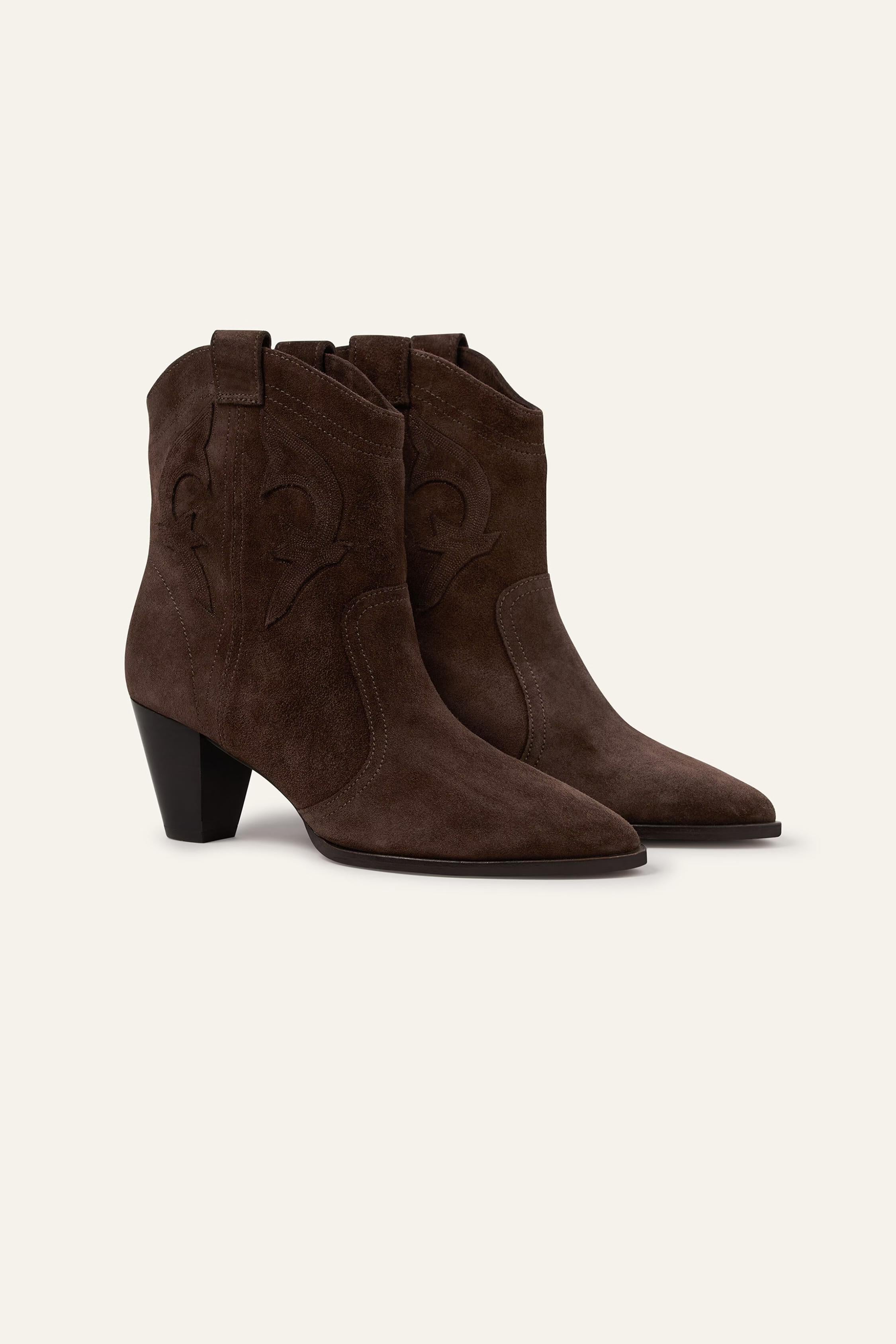 Western Ankle Boots Casey Brown