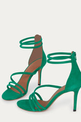 Highheeled Sandals Christy Green