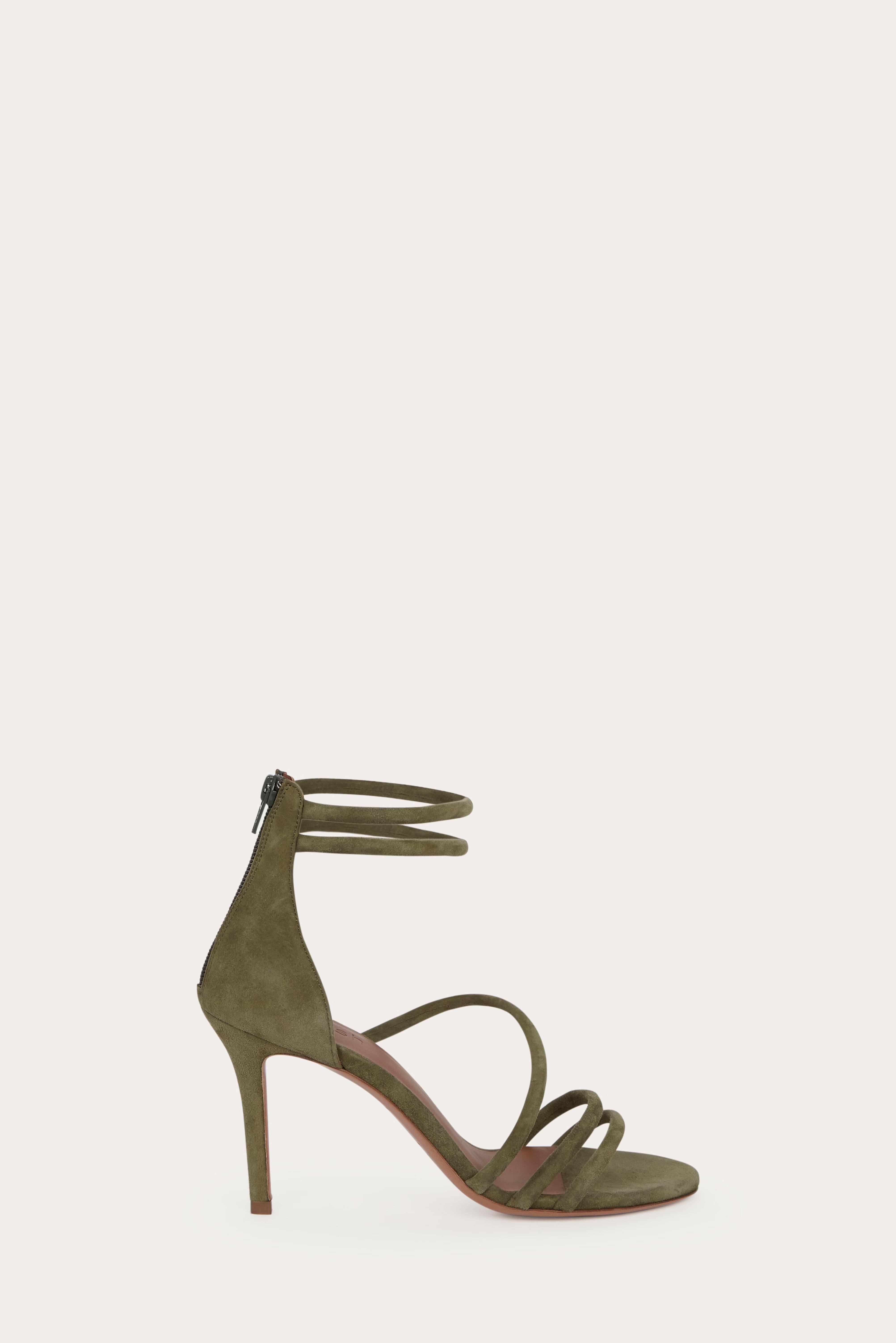 Highheeled Sandals Christy Green