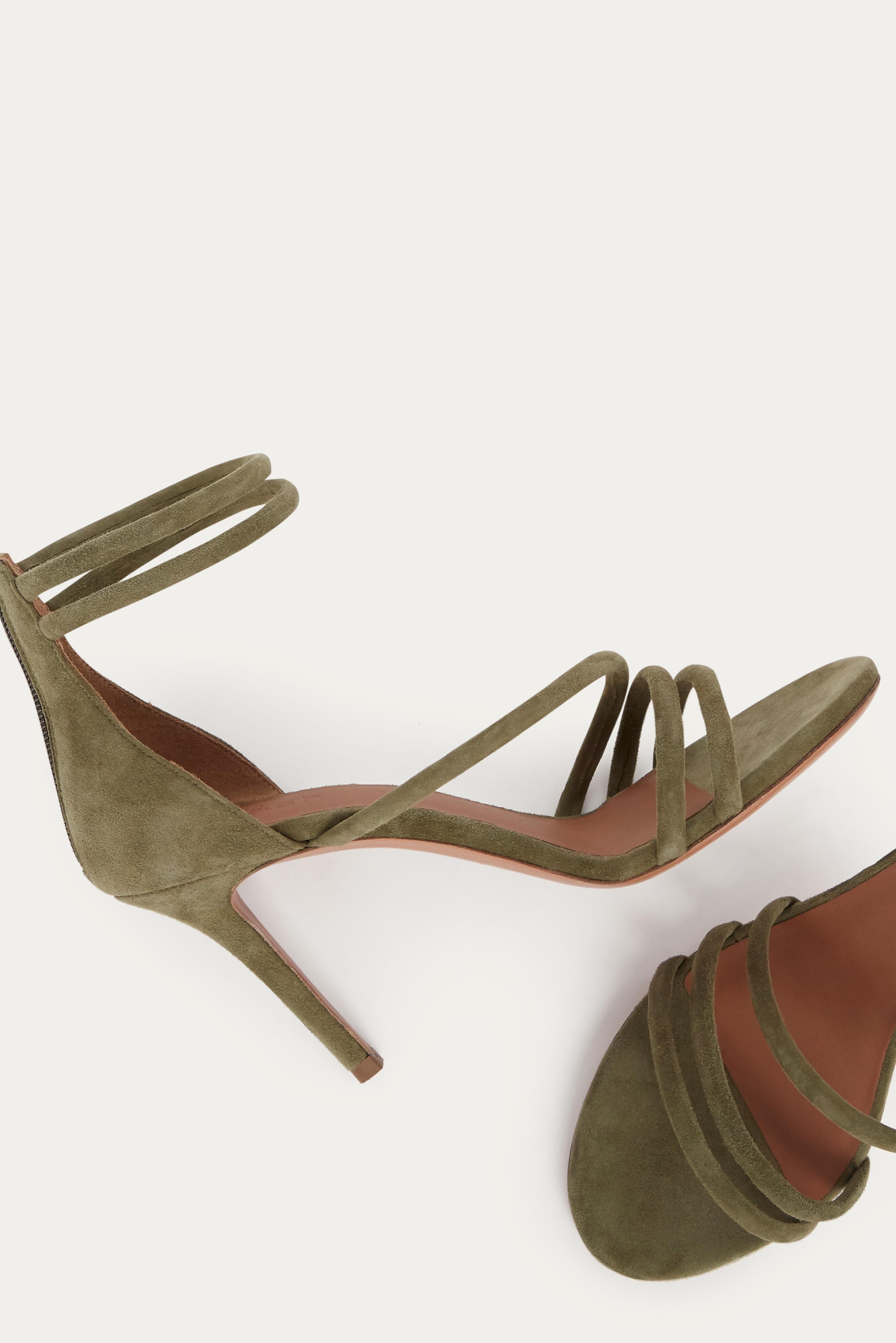 Highheeled Sandals Christy Green