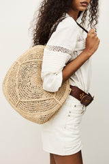 Raffia Straw Bag Palma Natural