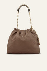 Leather Bag June Gray