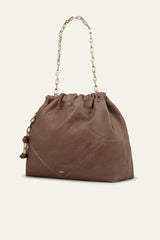 Leather Bag June Gray