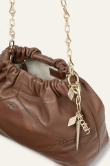 Mini Leather Bag June Brown