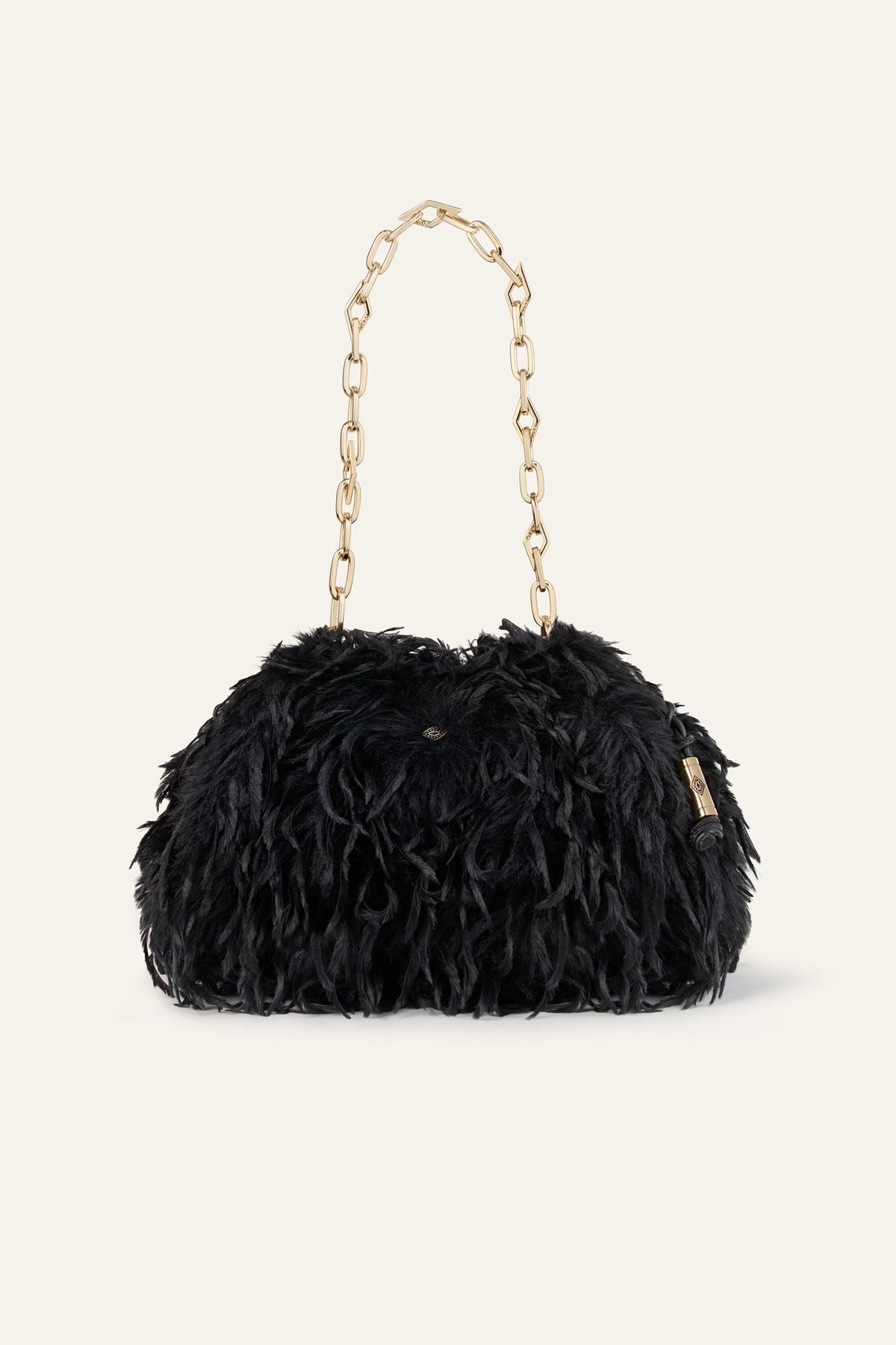 Feathered Clutch June Black