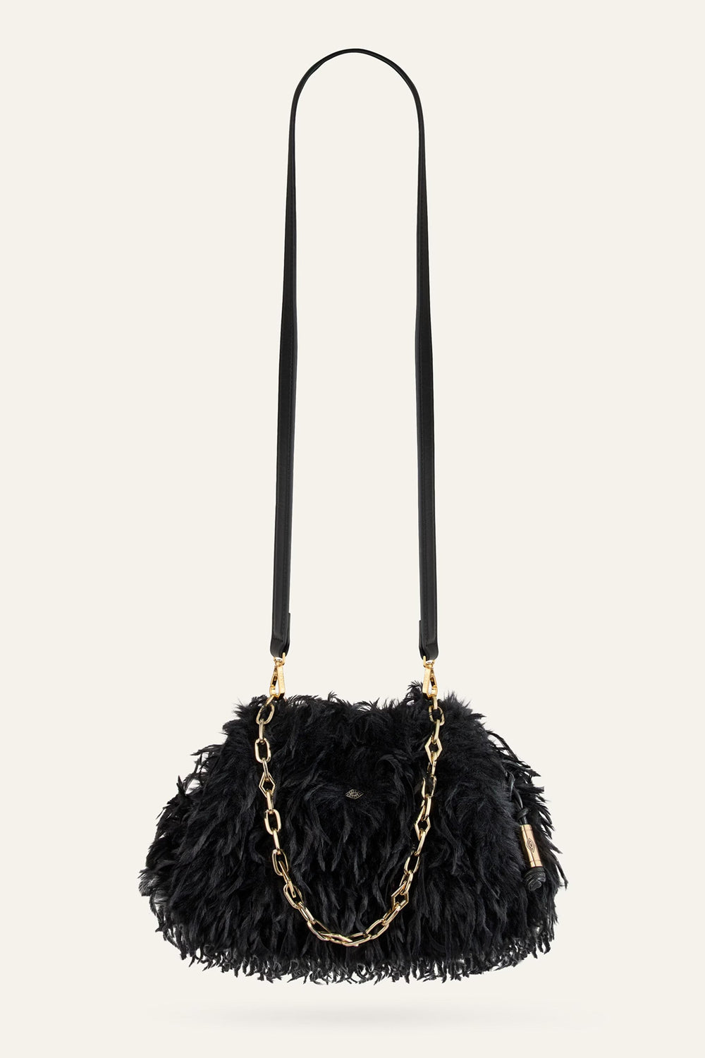 Feathered Clutch June Black
