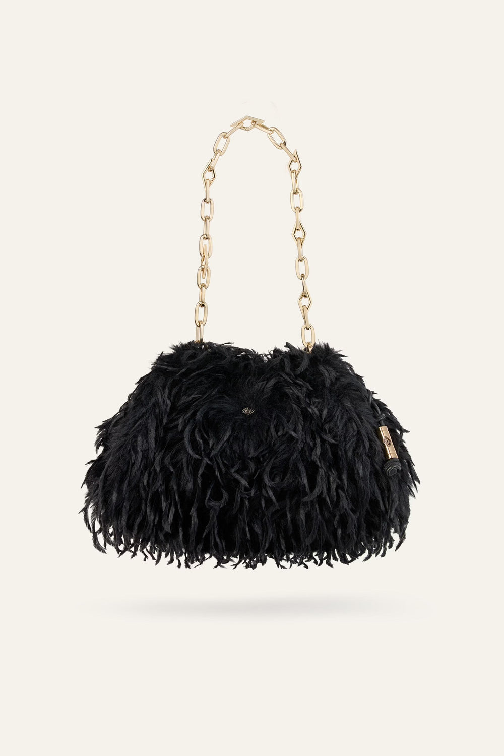 Feathered Clutch June Black