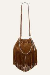 Mini Suede Bag June Brown