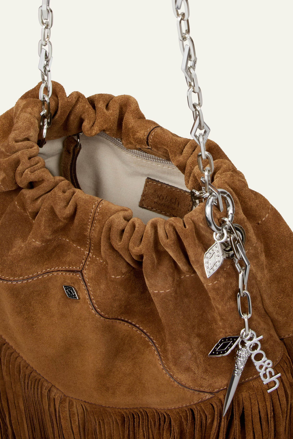 Mini Suede Bag June Brown