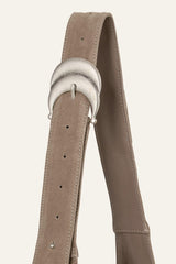 Suede Bucket Bag Youyou Gray