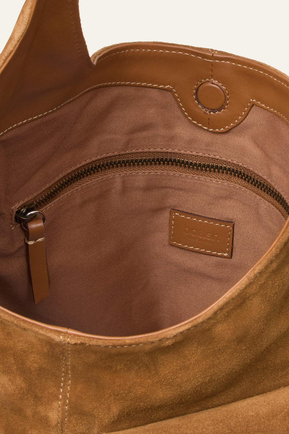 Multi-Pocket Bucket Bag Youyou Brown