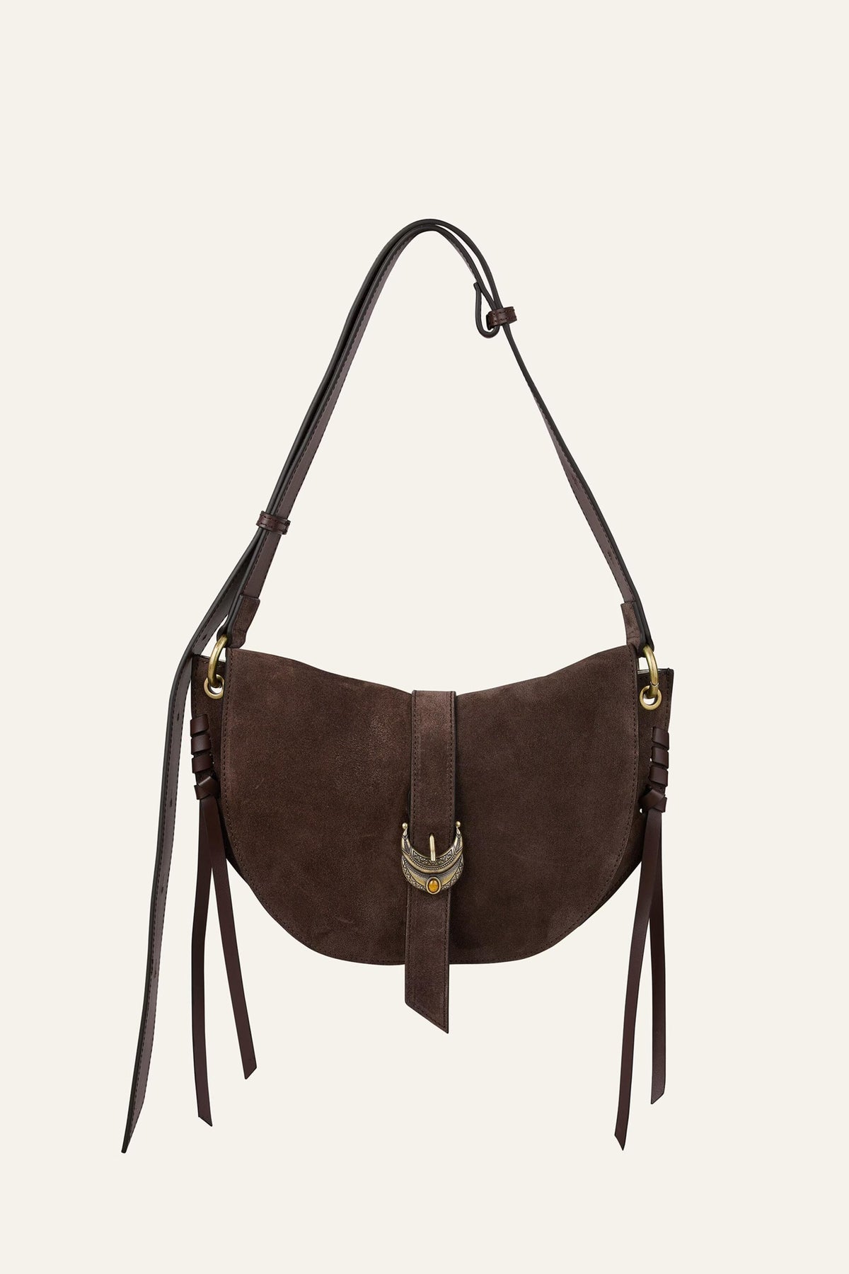 Leather Bag Youyou Brown