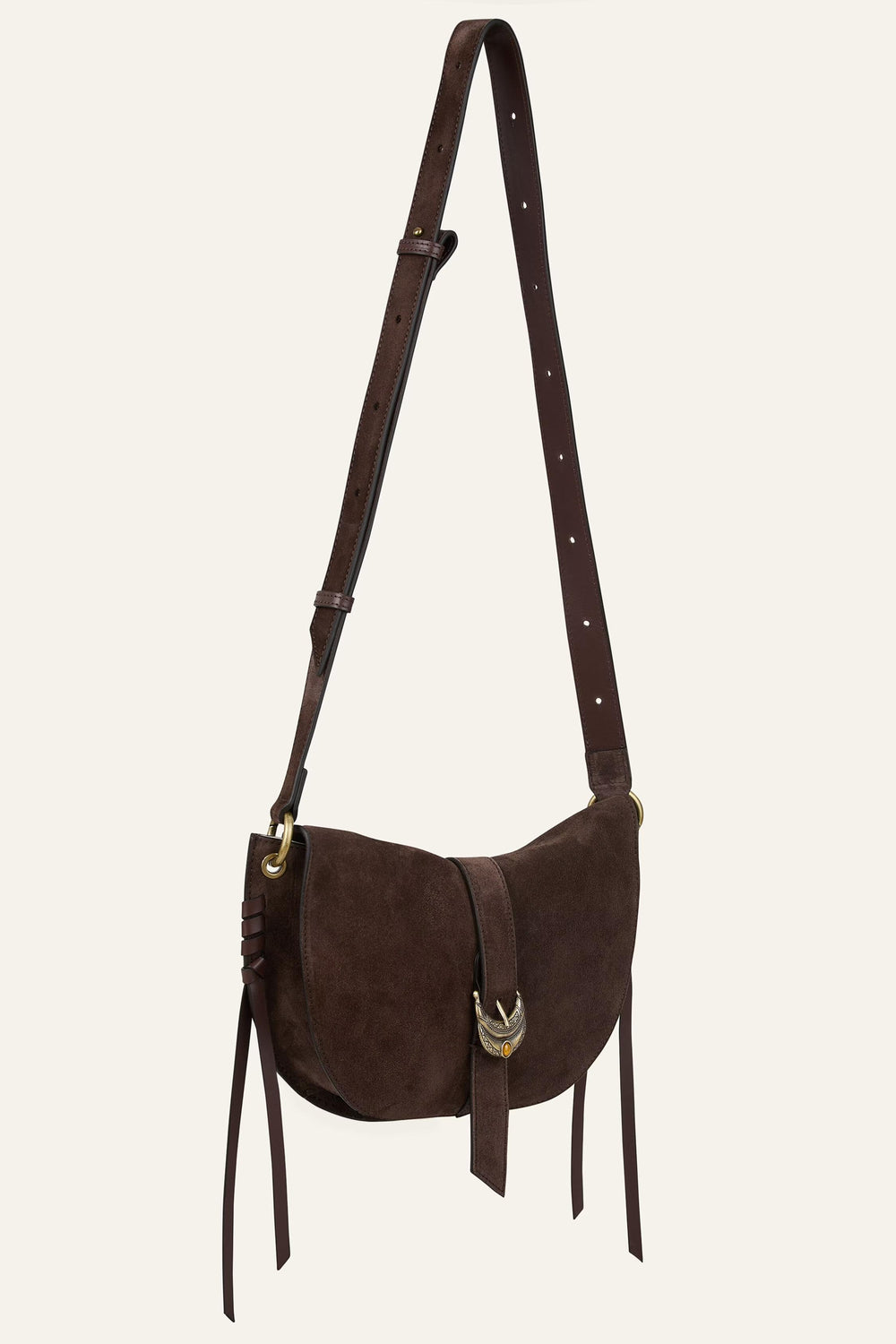 Leather Bag Youyou Brown