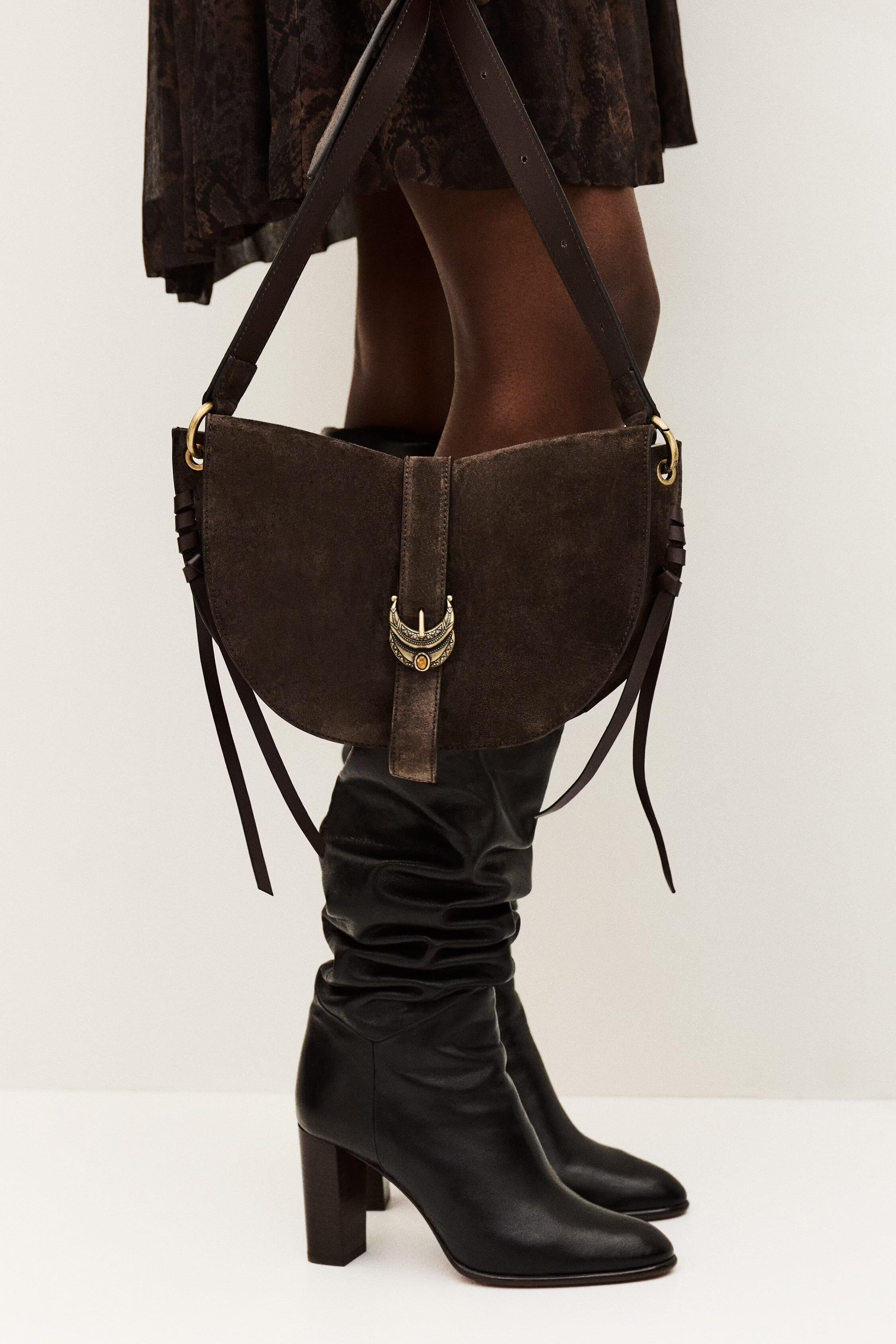 Leather Bag Youyou Brown