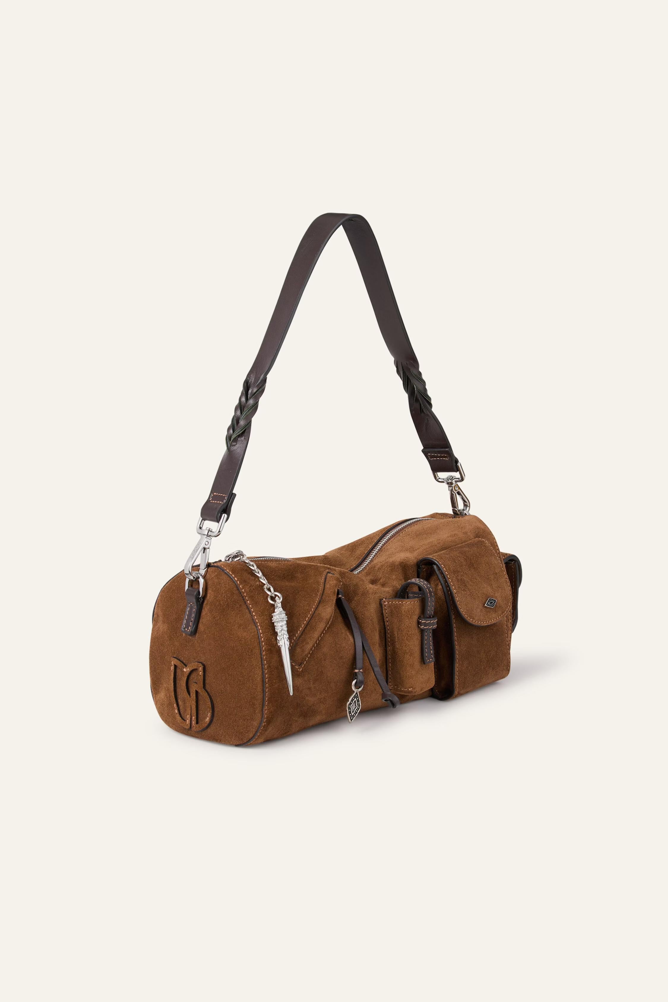 Multi-Pocket Bag Beni Brown