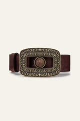 Leather Belt Boni Brown