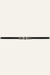 Leather Belt Bara Black