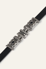 Leather Belt Bara Black