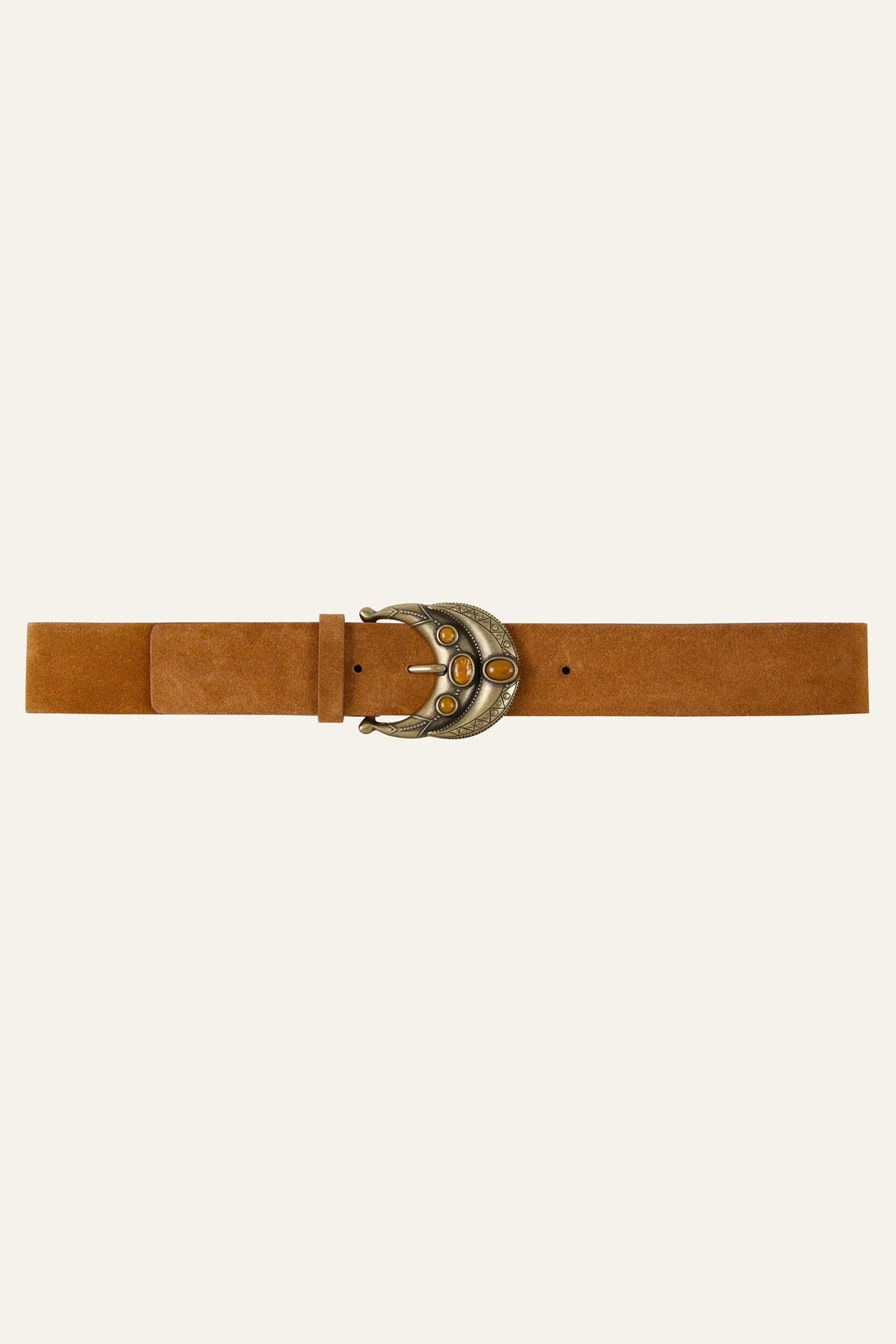Wide Belt Bolbi Brown