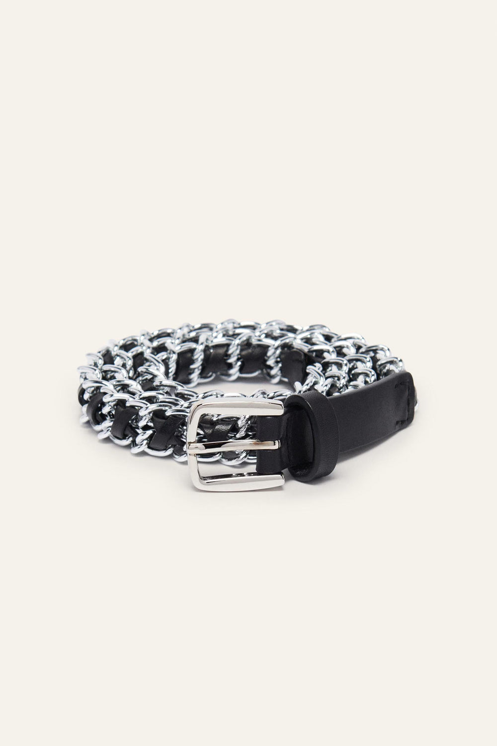 Metal Belt Brooke Gray