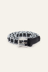 Metal Belt Brooke Gray
