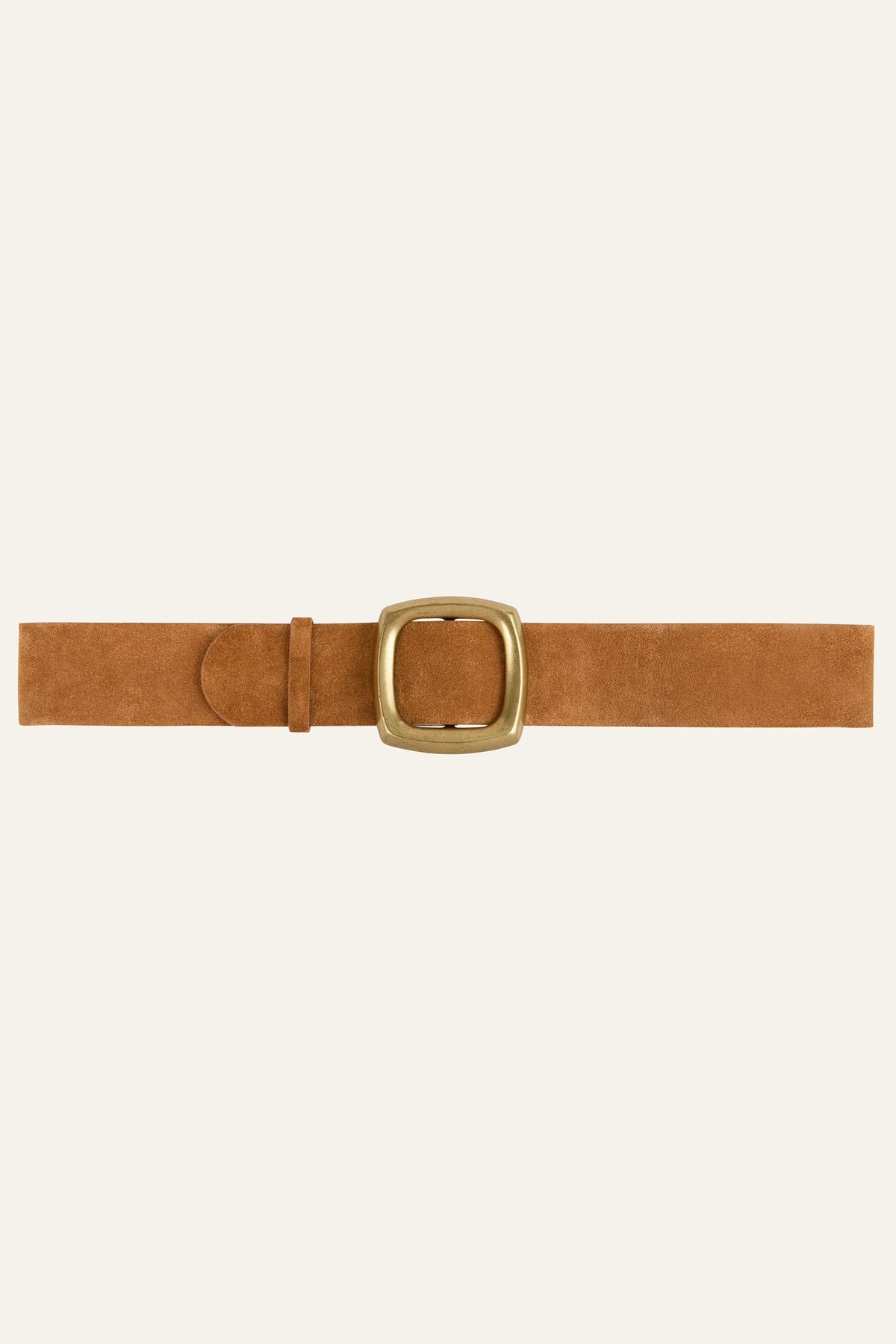 Wide Belt Bianca Brown