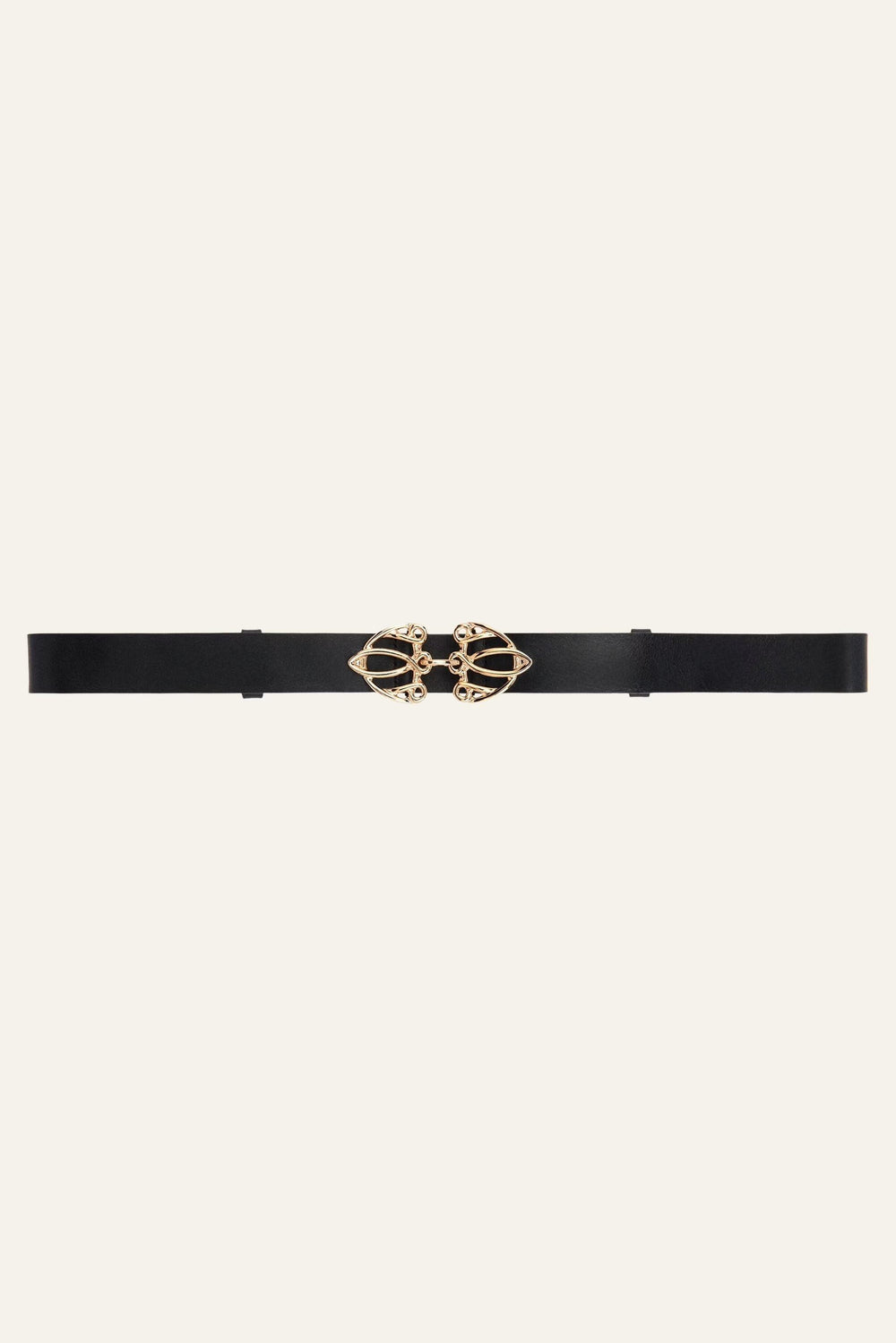 Belt With Finely Crafted Buckle Bilissi Black