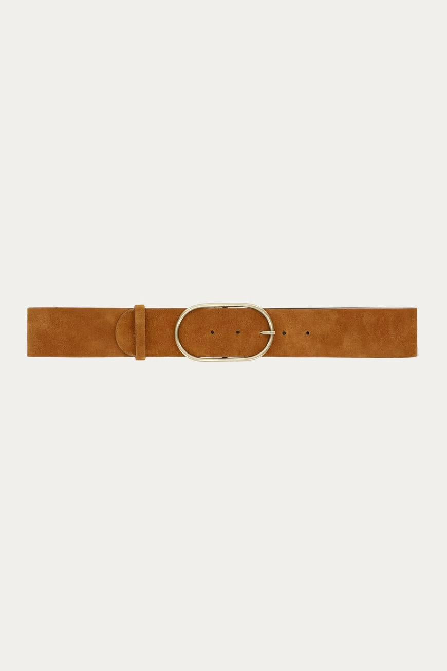 Suede Belt Cole Brown