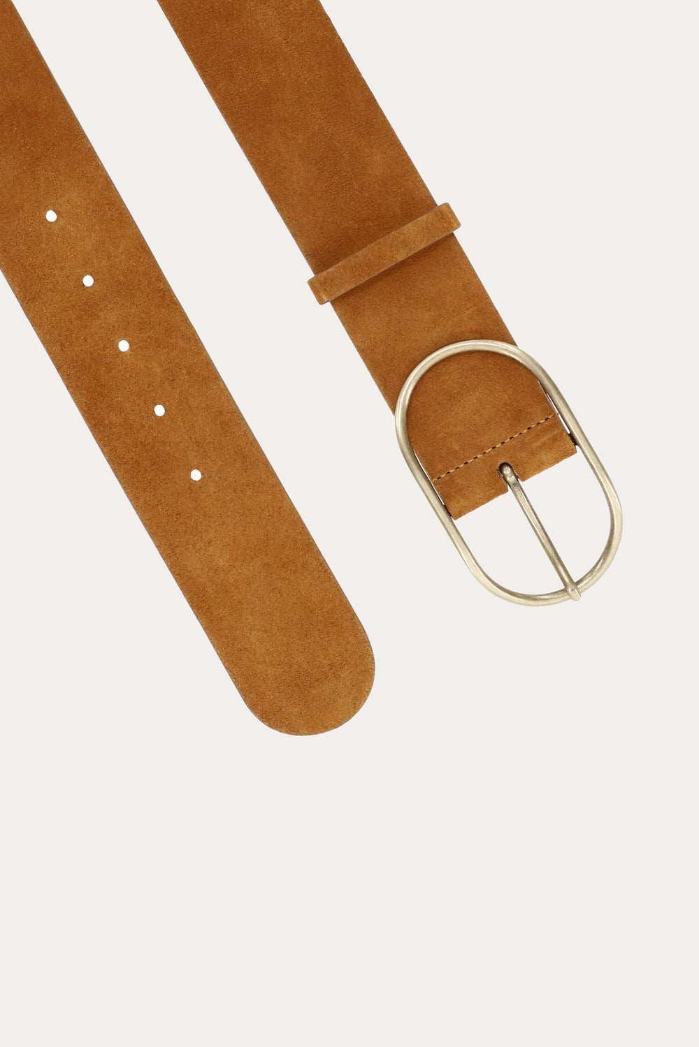 Suede Belt Cole Brown