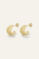 Zircon Earrings Perrine Gold