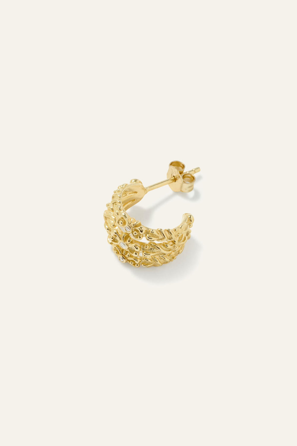 Zircon Earrings Perrine Gold