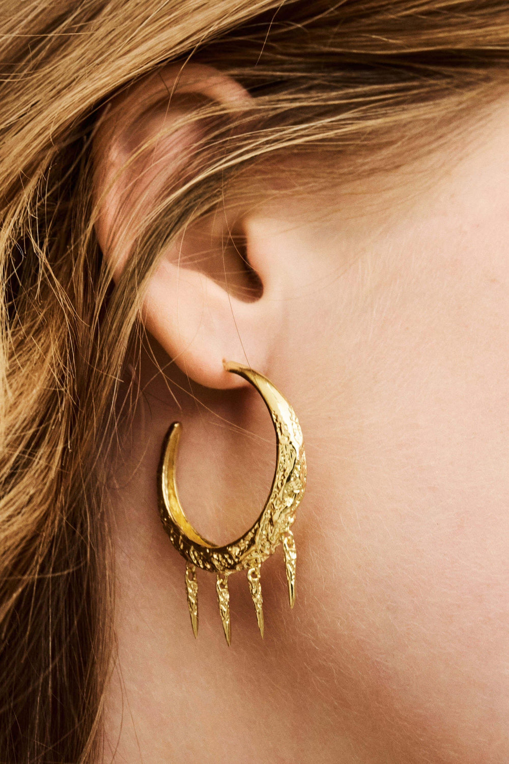 Hoop Earrings Alena Gold