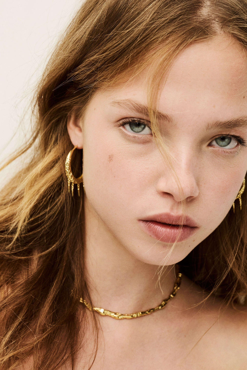 Hoop Earrings Alena Gold