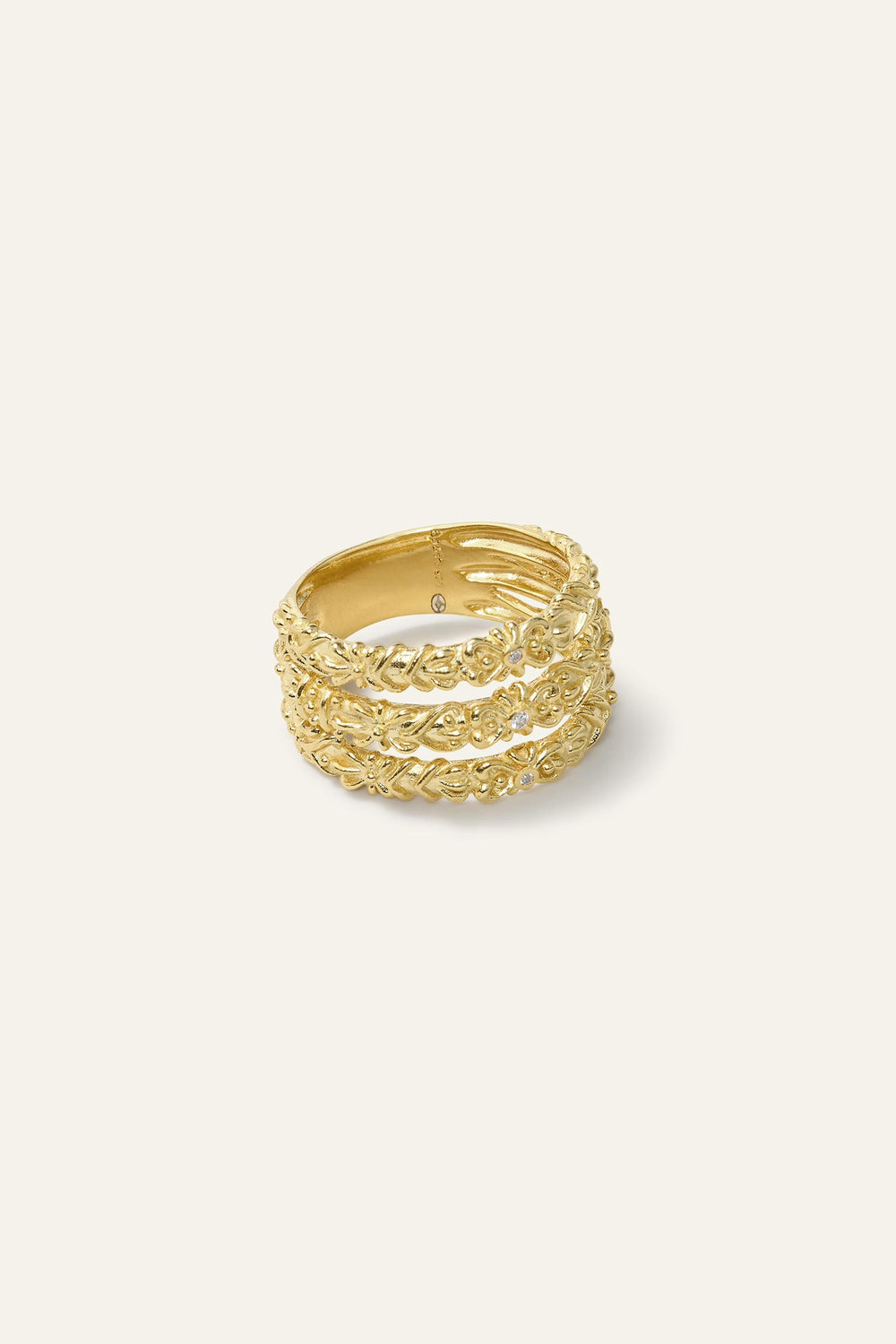 Zircon Ring Prince Gold