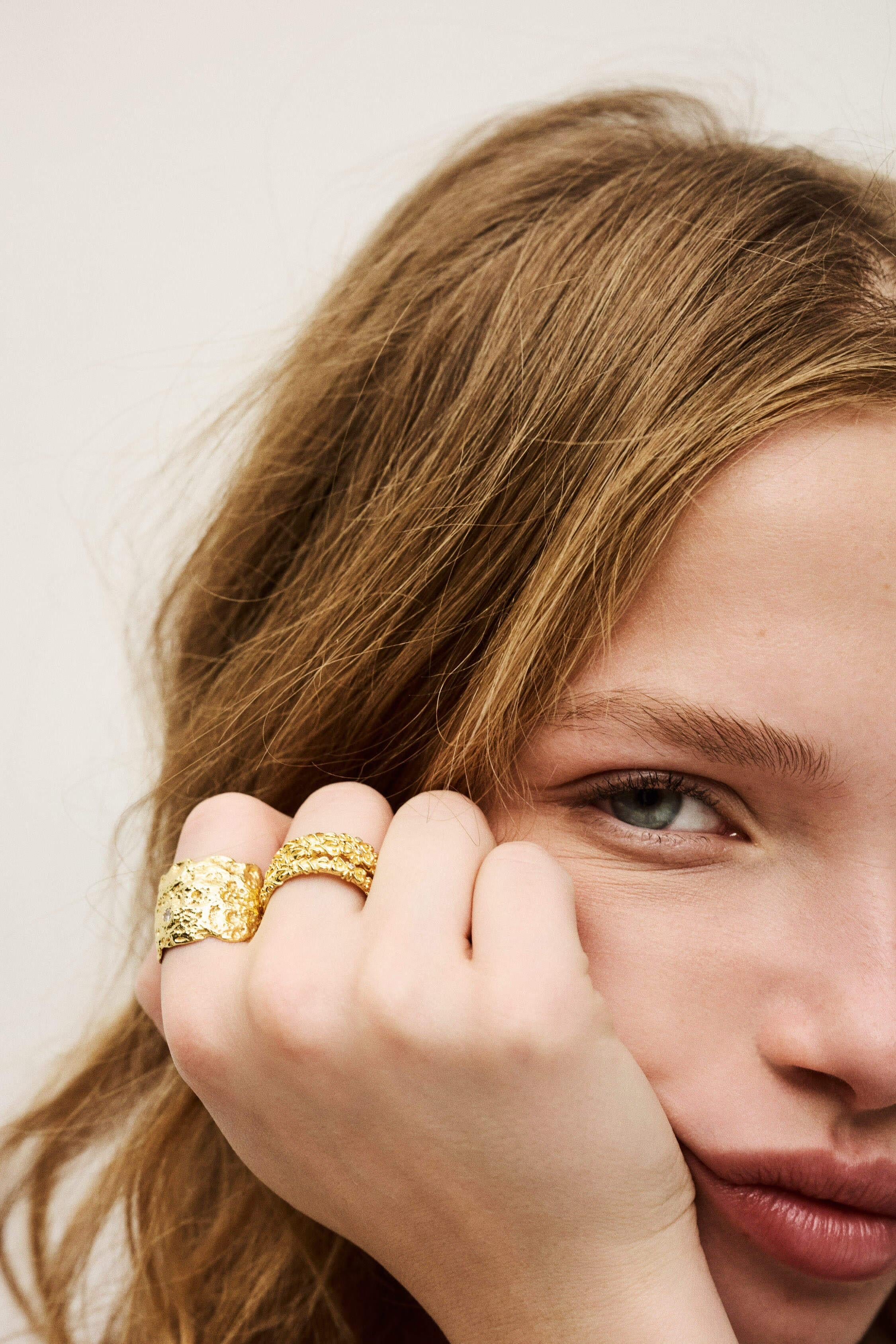 Zircon Ring Prince Gold