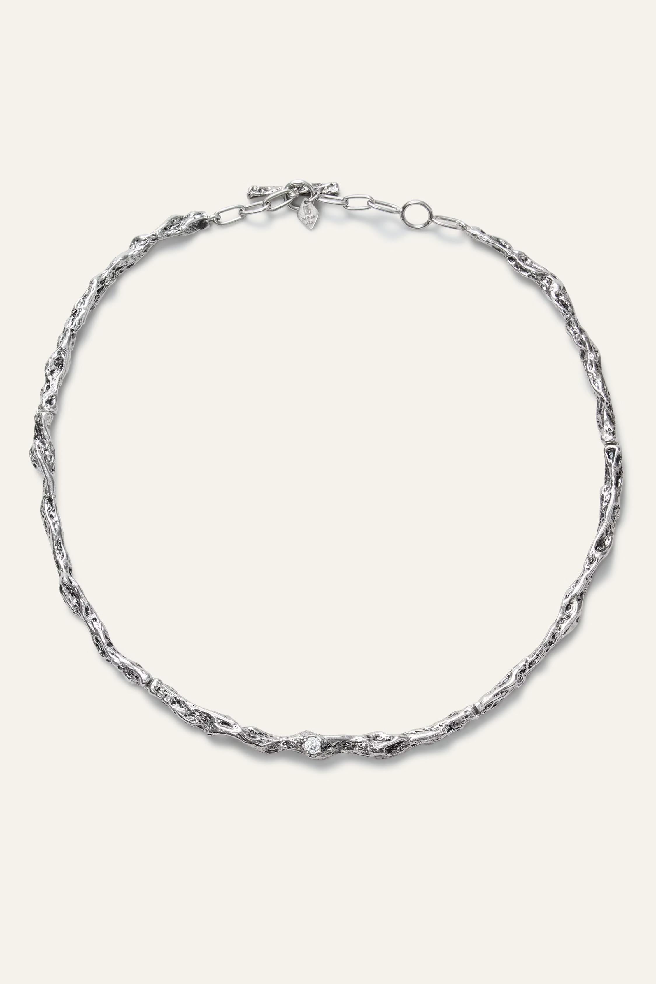 Zircon Chain Necklace Wendy Gray