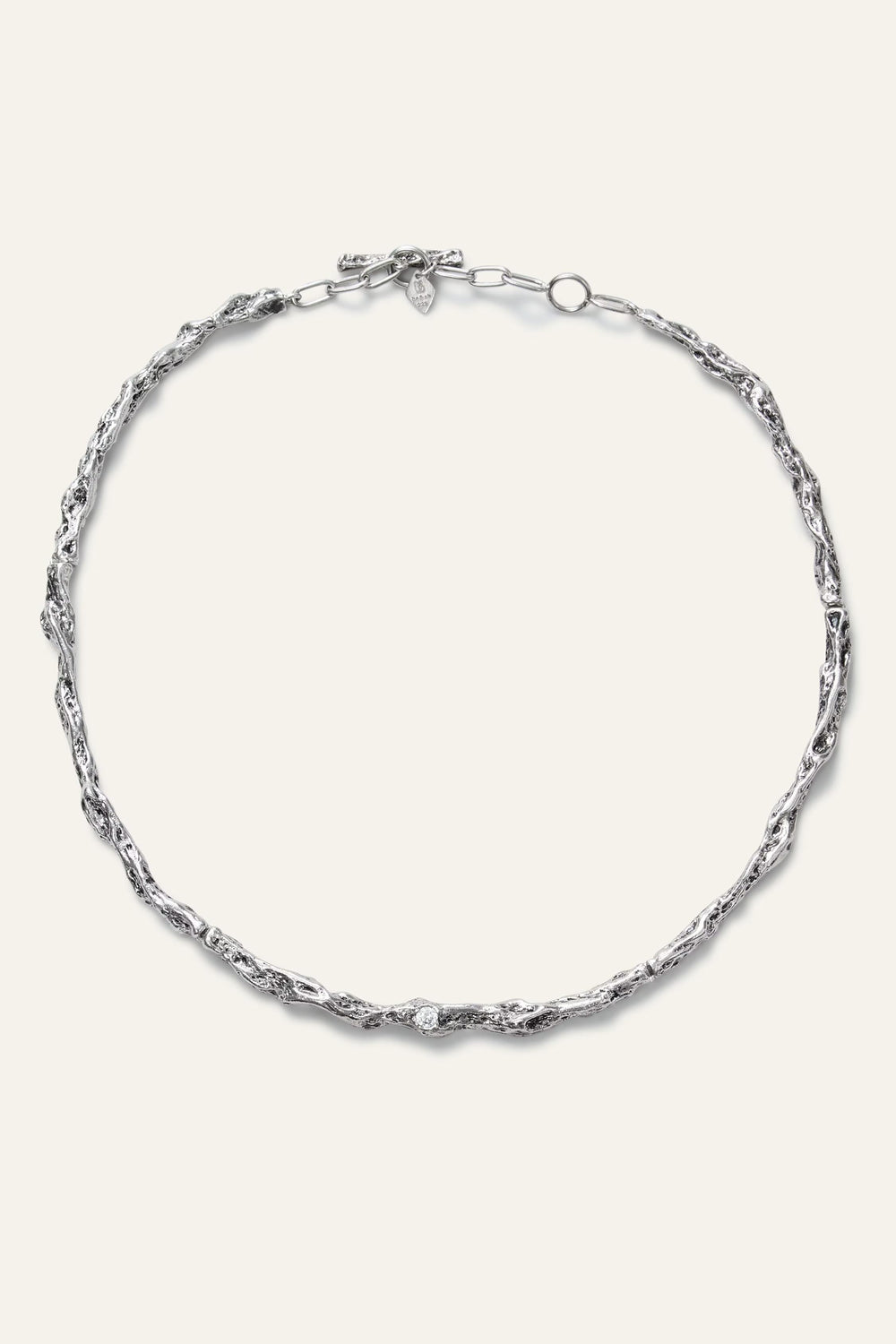 Zircon Chain Necklace Wendy Gray