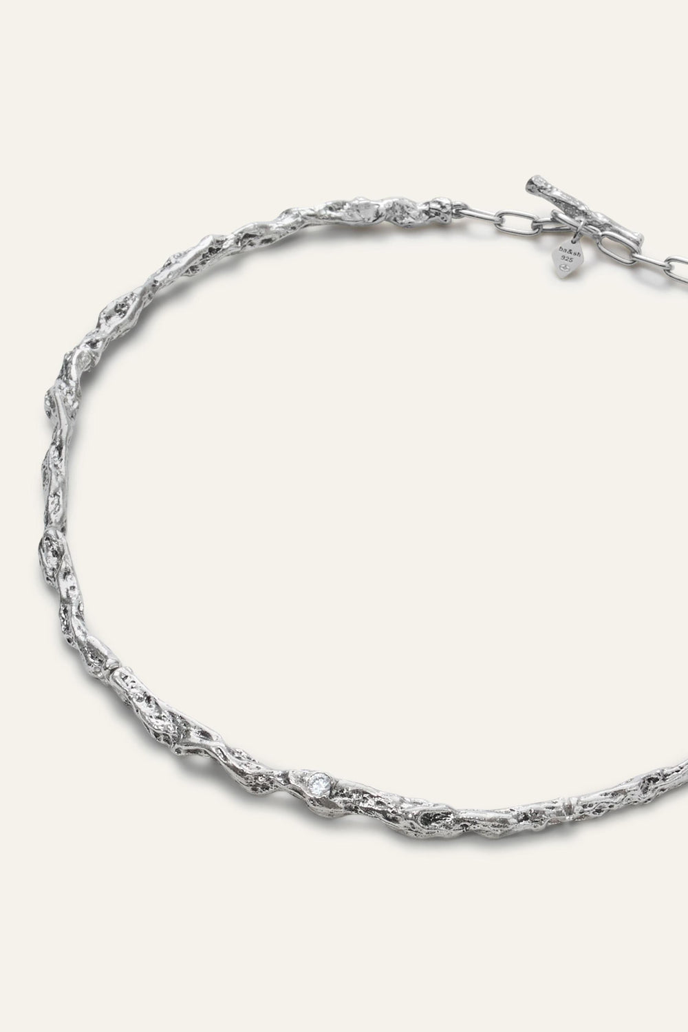 Zircon Chain Necklace Wendy Gray