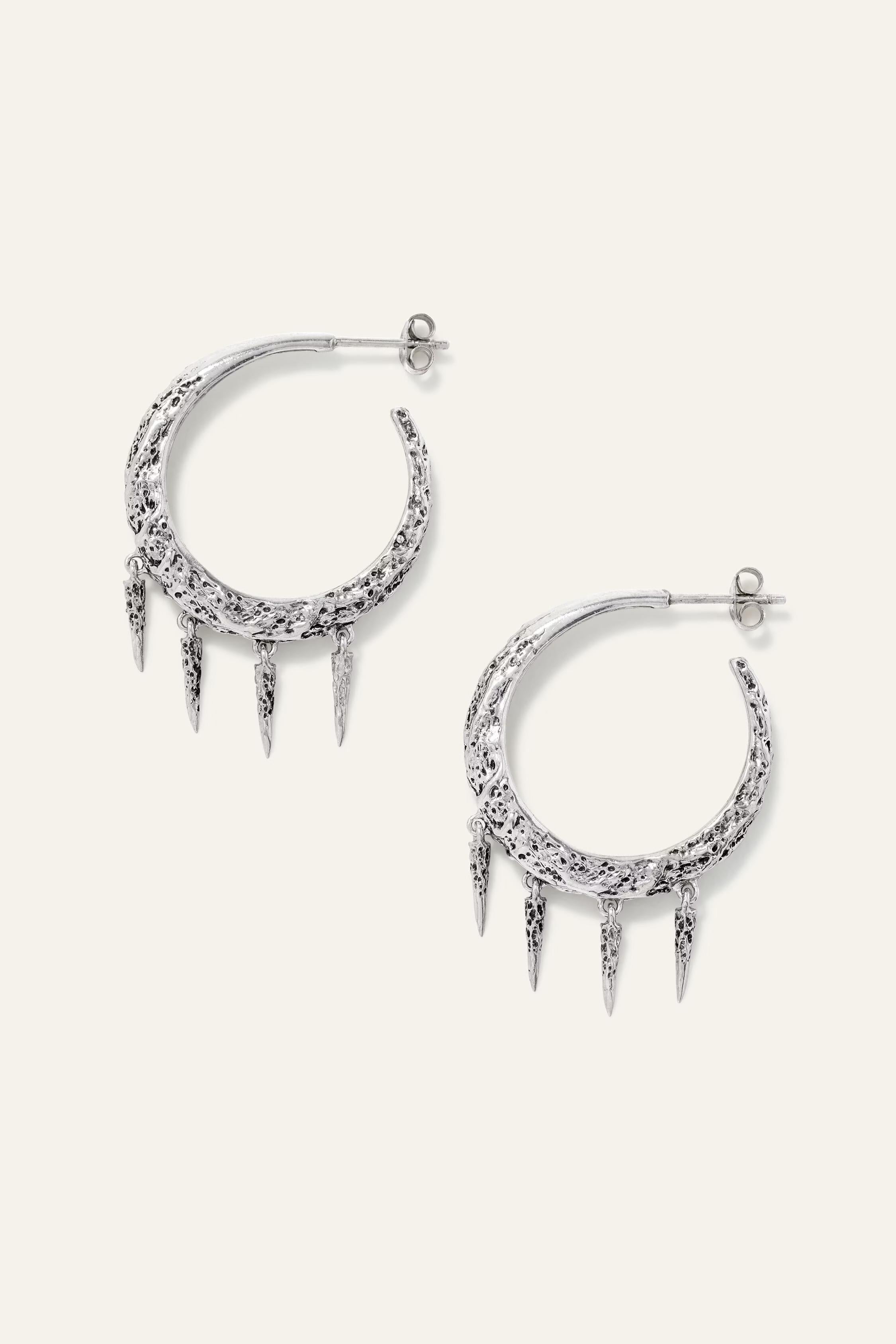 Hoop Earrings Alena Gray
