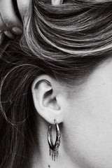 Hoop Earrings Alena Gray