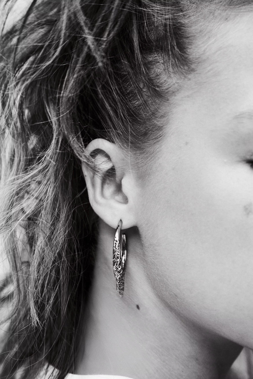 Hoop Earrings Alena Gray