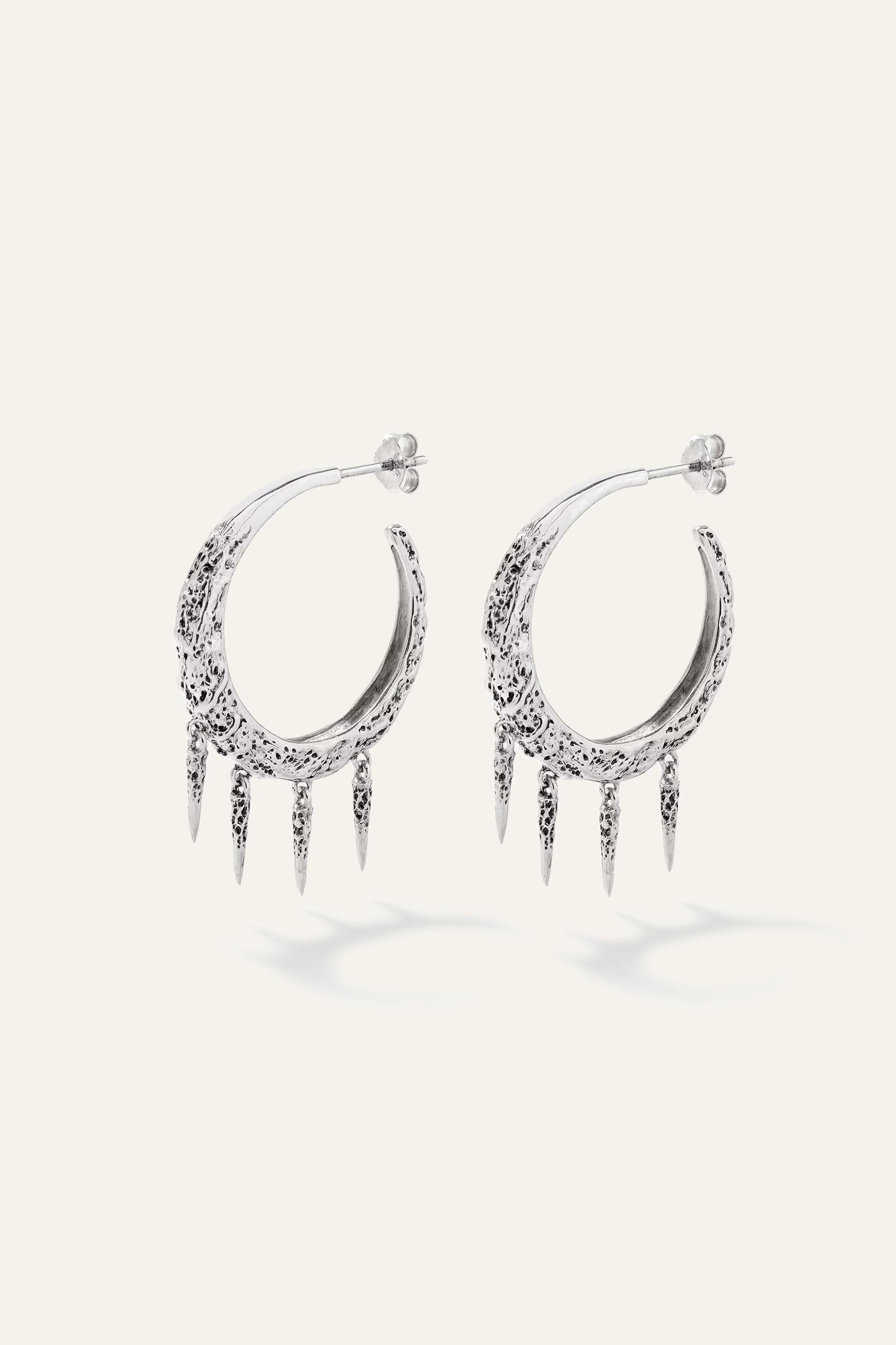 Hoop Earrings Alena Gray