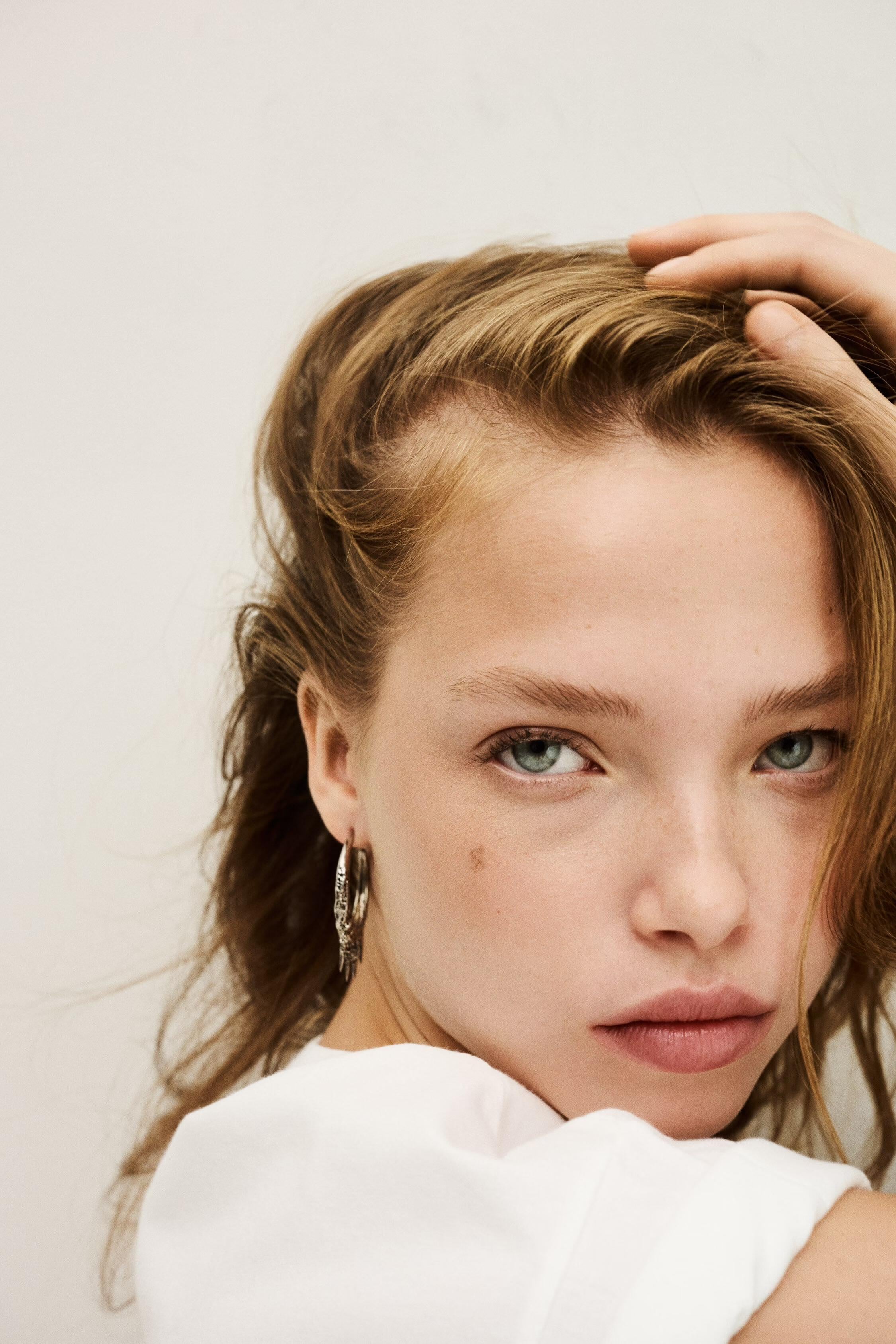 Hoop Earrings Alena Gray