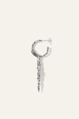 Zircon Earring Oudi Gray