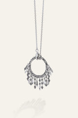 Long Ring Necklace Lina Gray