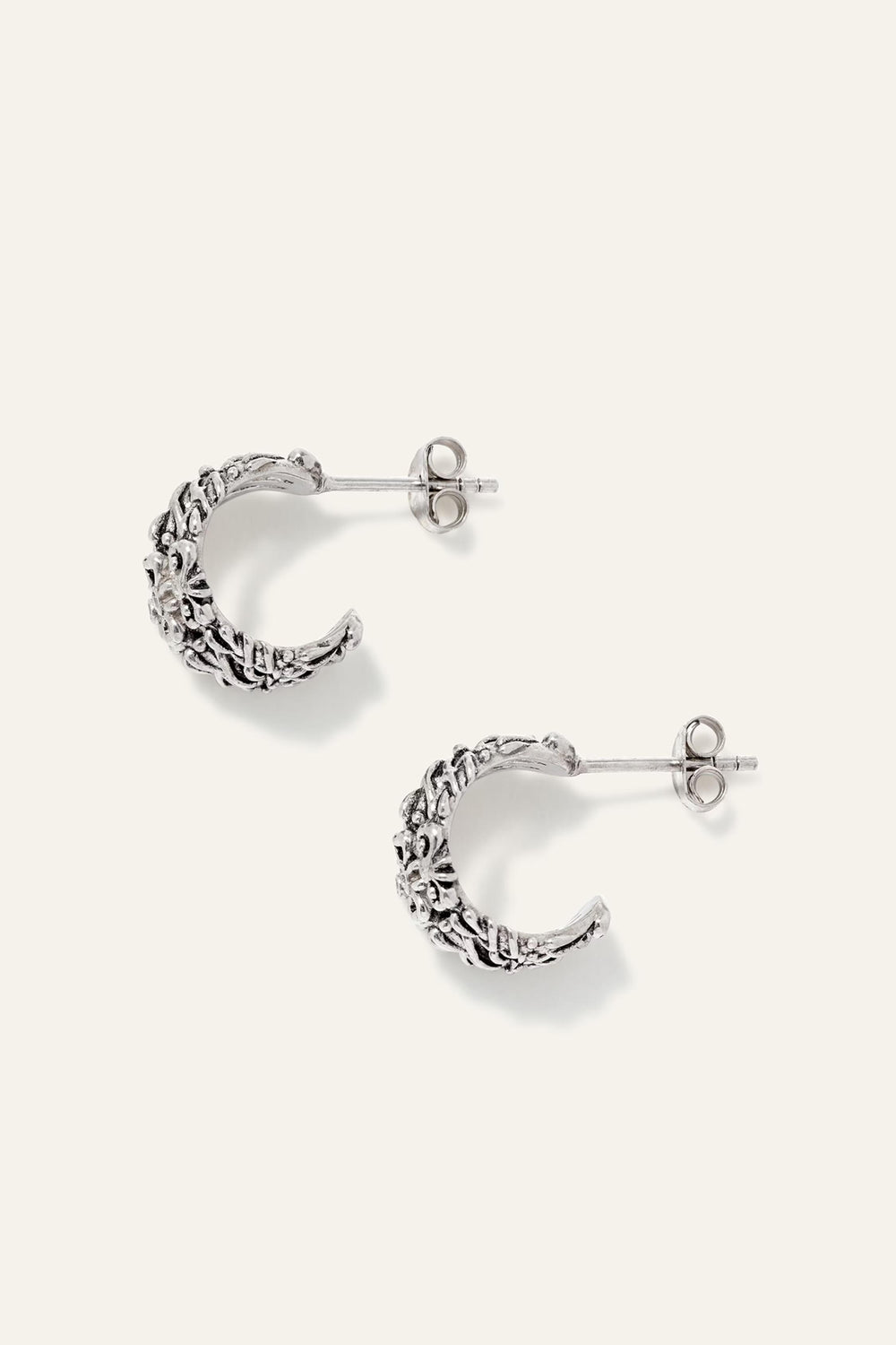 Zircon Earrings Perrine Gray