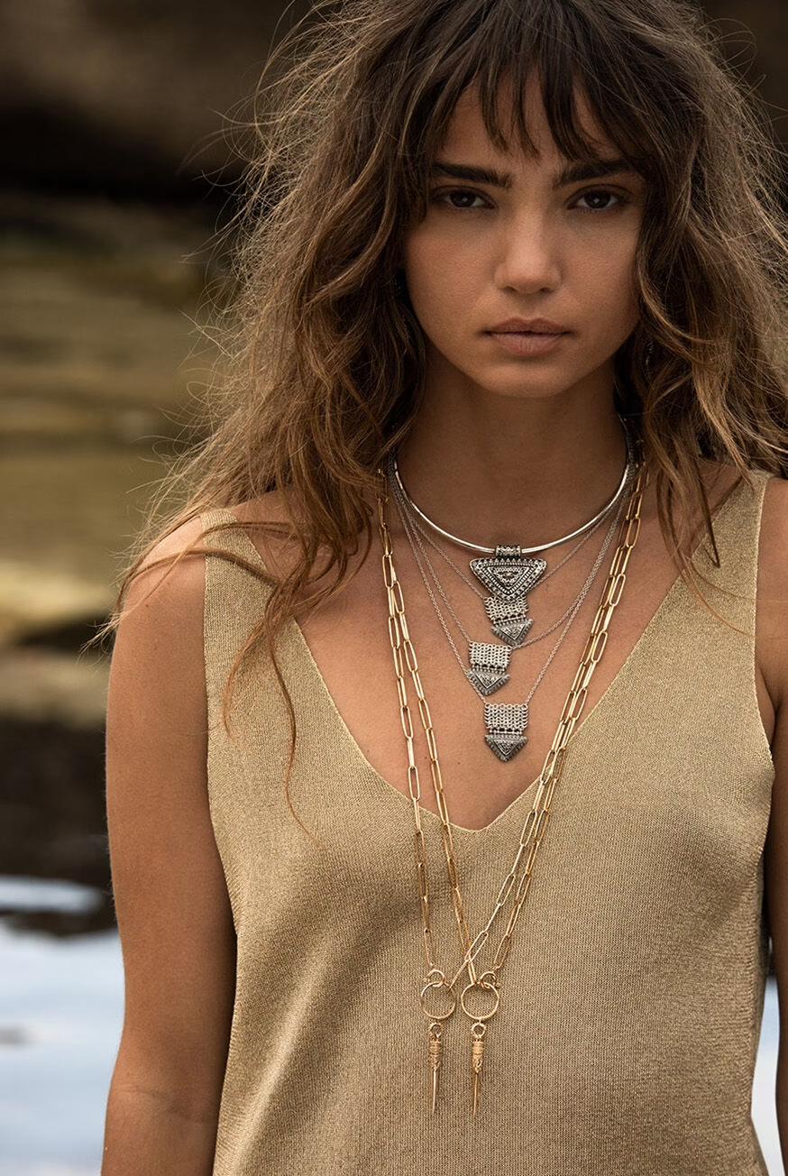 Chain Necklace Naomie Gold