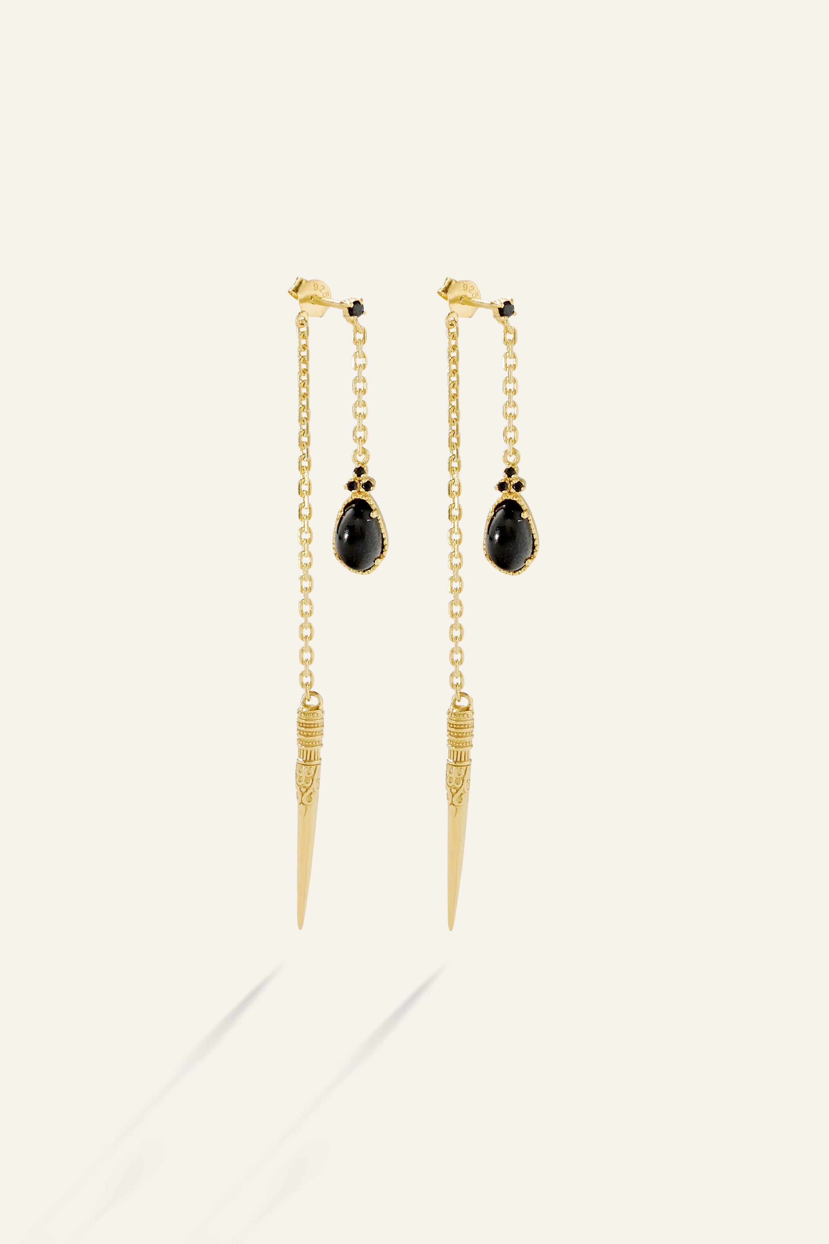 Earrings Oskar Gold